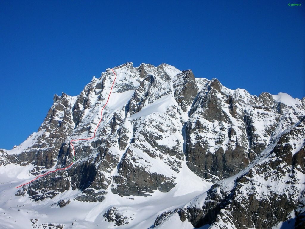 02-06-2013 La linea visionaria di Federico Negri sulla Sud del Gran Paradiso