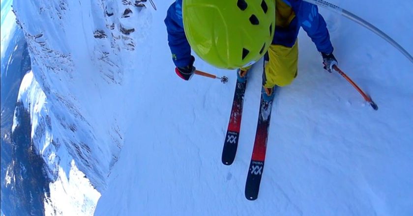 Paul Bonhomme, Dent Blanche, Svizzera, sci, discesa integrale