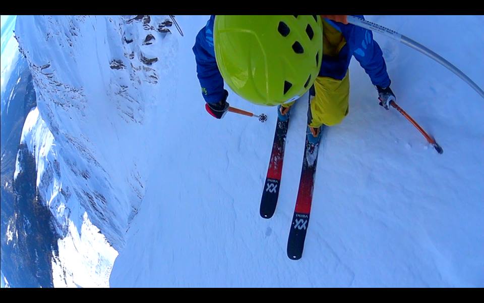 Paul Bonhomme, Dent Blanche, Svizzera, sci, discesa integrale