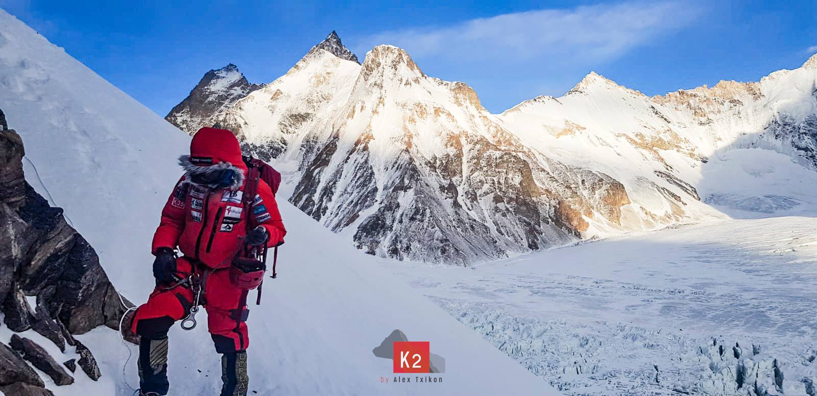 alex txikon, invernale, k2, alpinismo
