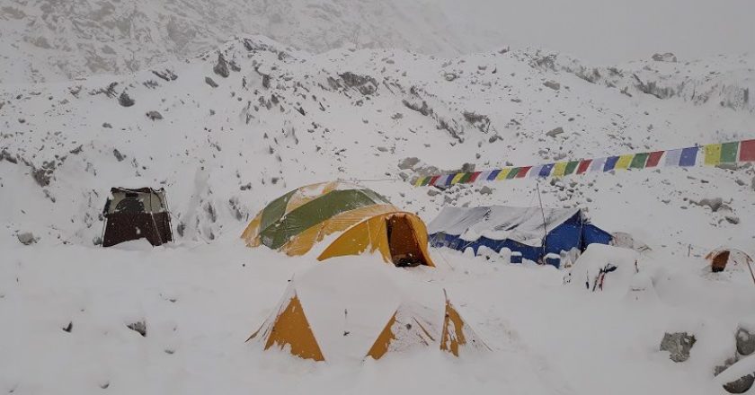Marcin Tomaszweski, Dmitry Golovchenko, Sergey Nilov, Jannu East, Himalaya, Nepal