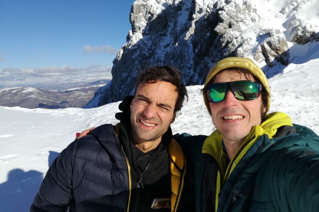 Daniele Nardi con Matteo Della Bordella