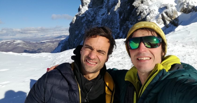 Daniele Nardi con Matteo Della Bordella