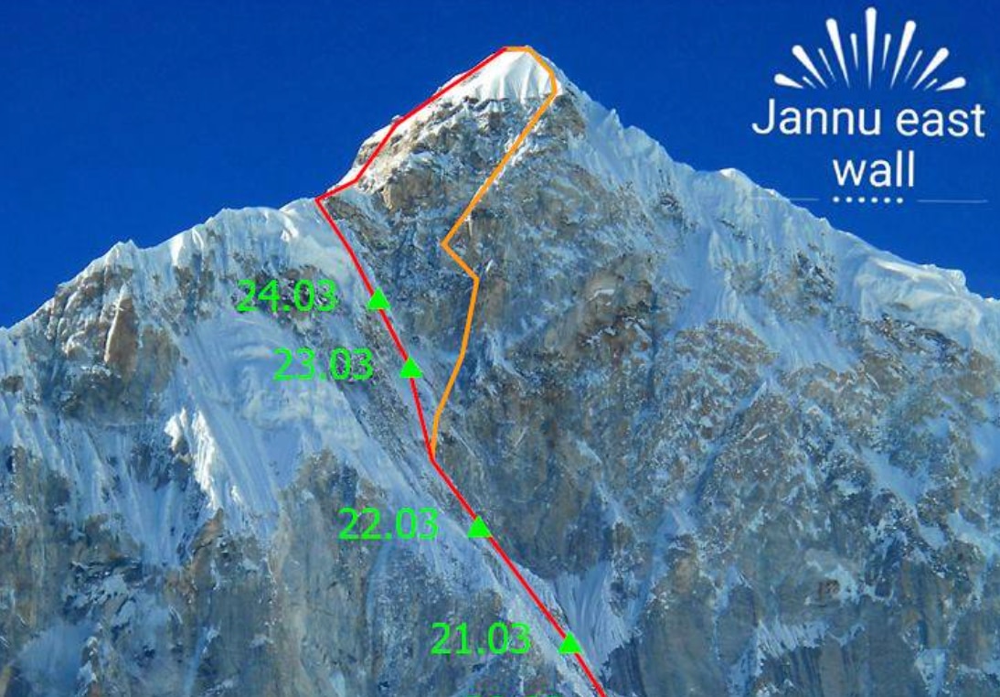 Jannu, alpinismo,