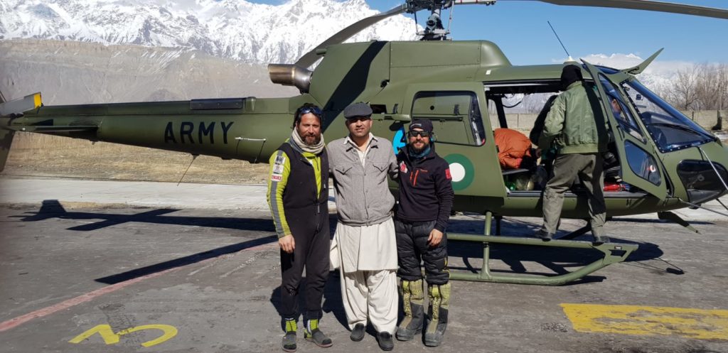 Alex Txikon e Josep Sanchis