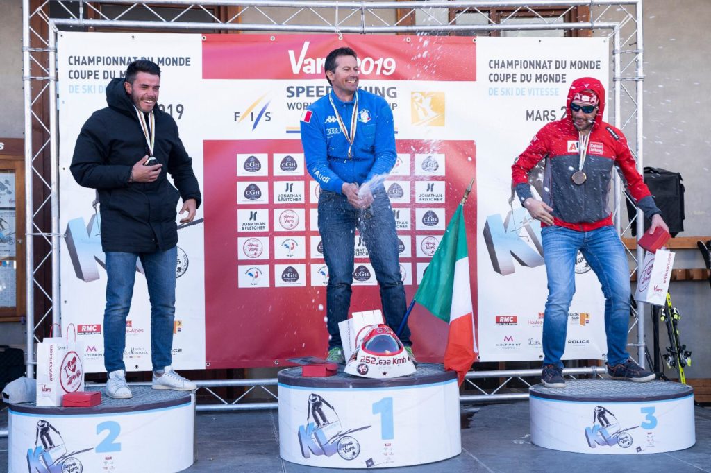 Sul gradino più alto del podio. Foto Simone Origone