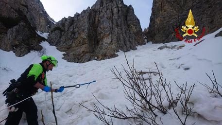valanga, soccorso alpino, pasubio