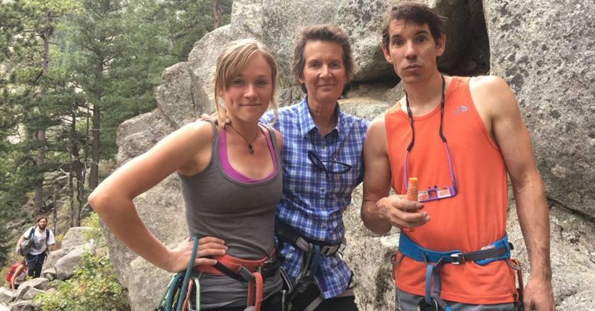 Dierdre Wolownick, Alex Honnold, climber, El Cap, Yosemite Free Solo