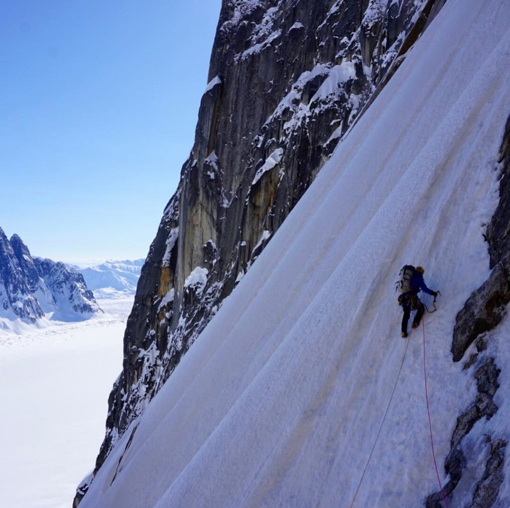 Jackson Marvell e Alan Rousseau in azione sul monte Dickey - Foto Instagram @Jackson Marvell