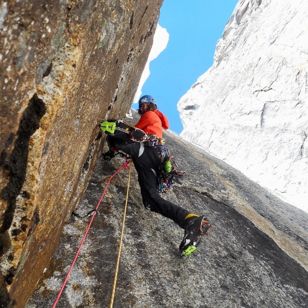 Jackson Marvell e Alan Rousseau in azione sul monte Dickey - Foto Instagram @Jackson Marvell