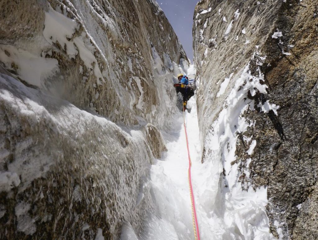 Jackson Marvell e Alan Rousseau in azione sul monte Dickey - Foto Instagram @Jackson Marvell