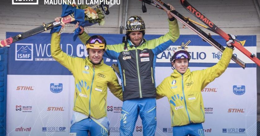 madonna di campiglio, campionati del mondo, scialpinismo, michele boscacci, matteo eydallin, robert antonioli