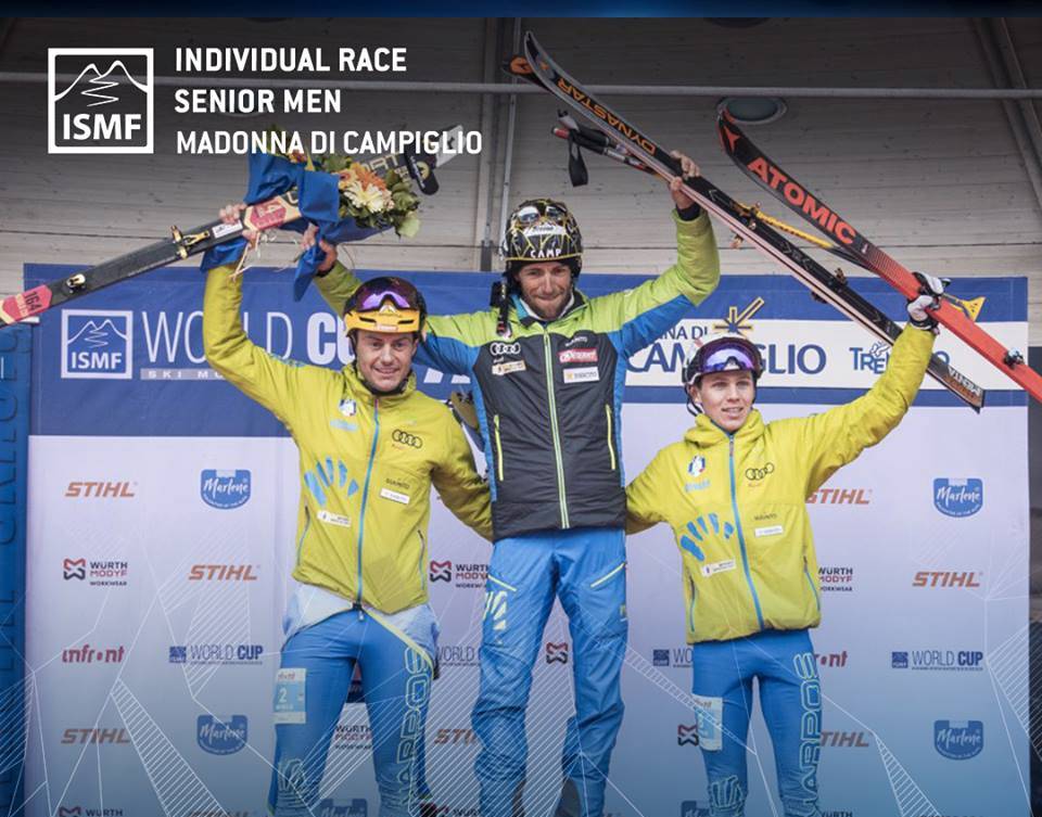 madonna di campiglio, campionati del mondo, scialpinismo, michele boscacci, matteo eydallin, robert antonioli
