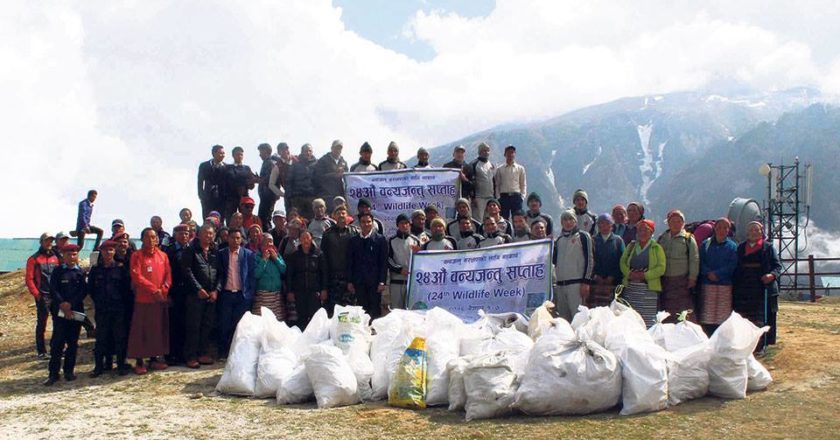Sagarmatha, Everest, pulizie, nepal,rifiuti