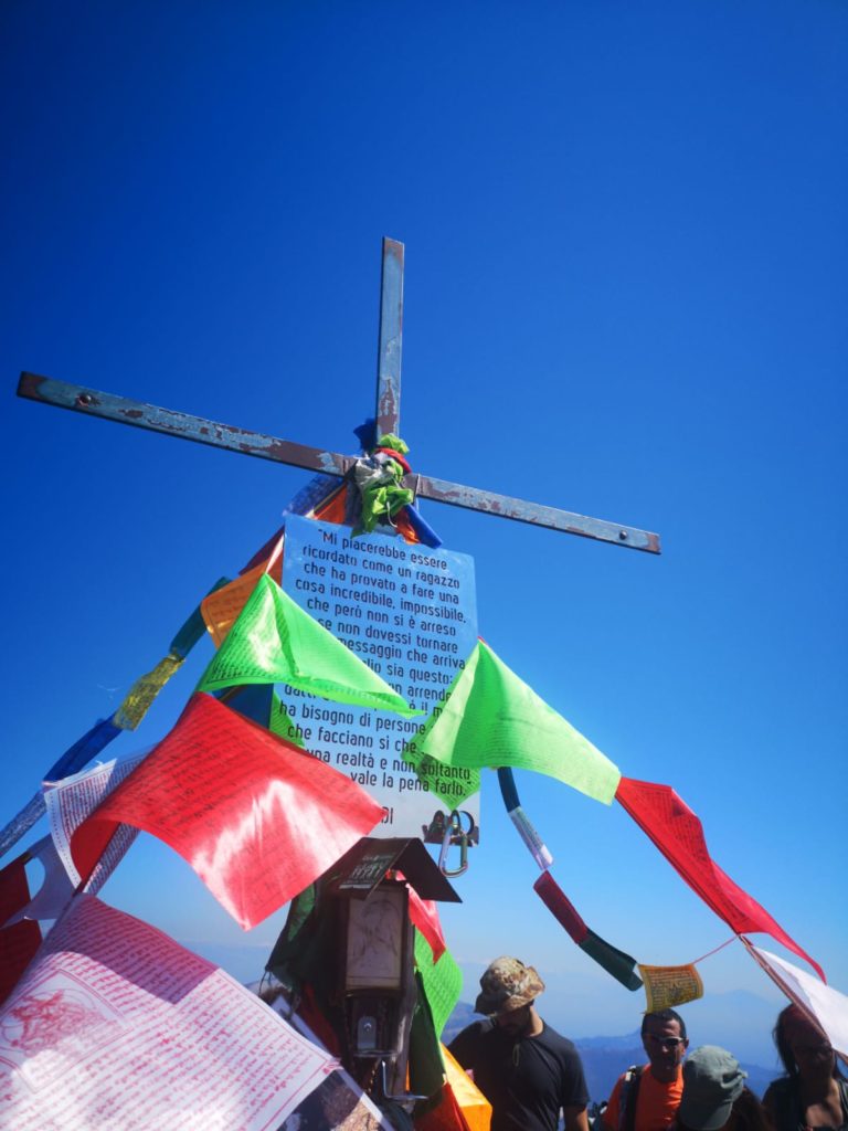 Daniele Nardi, Semprevisa, cerimonia, vetta, ricordo, Filippo Thiery