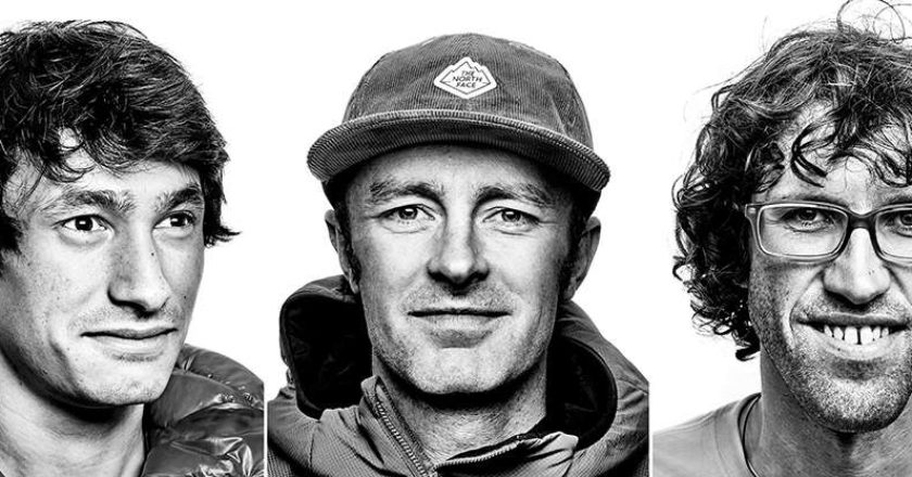 David Lama, Hansiörg Auer e Jess Roskelley, alpinismo, canada