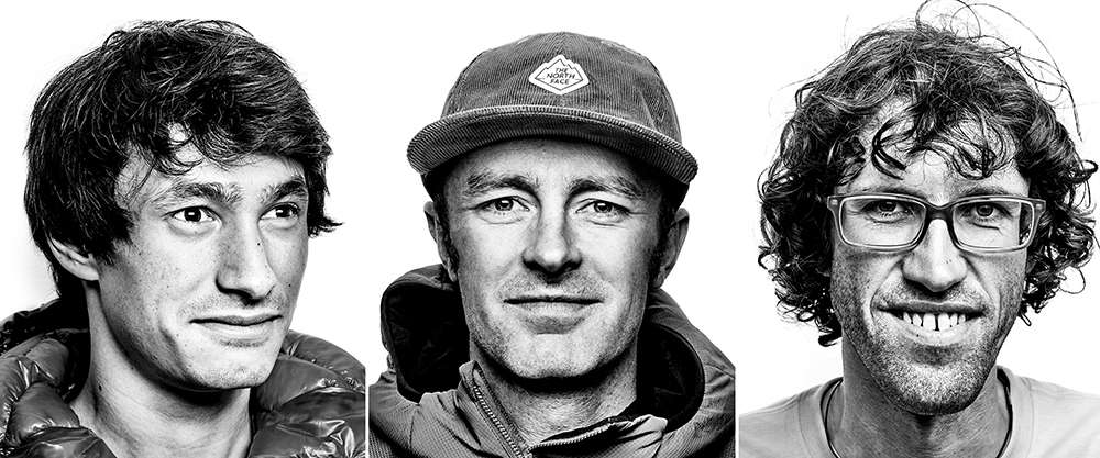 David Lama, Hansiörg Auer e Jess Roskelley, alpinismo, canada