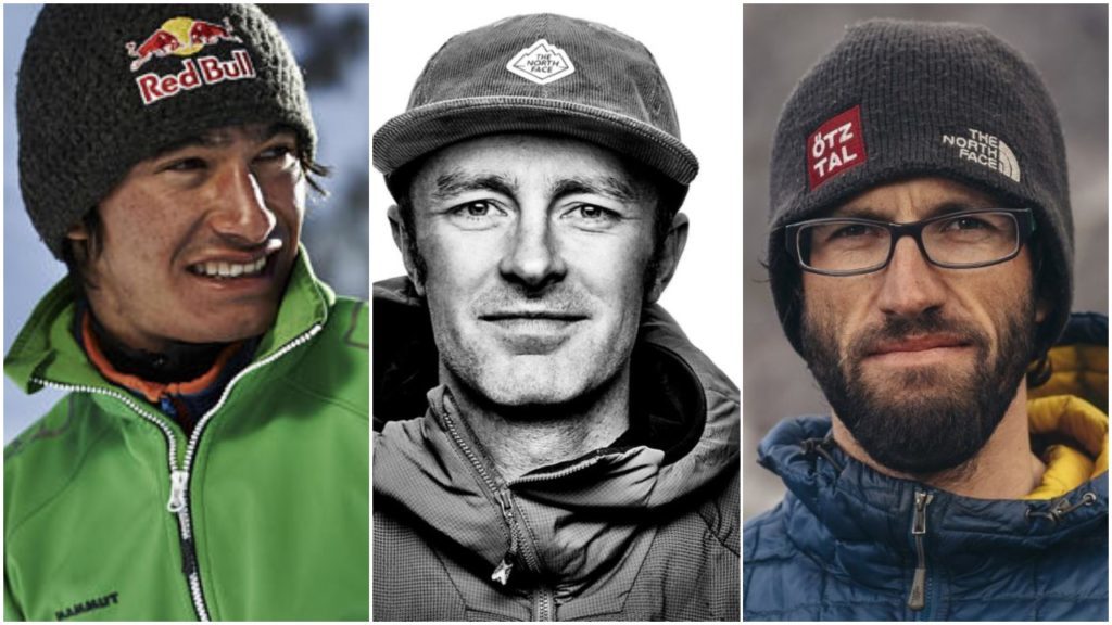 David Lama, Hansjorg Auer, Jess Roskelley, alpinismo