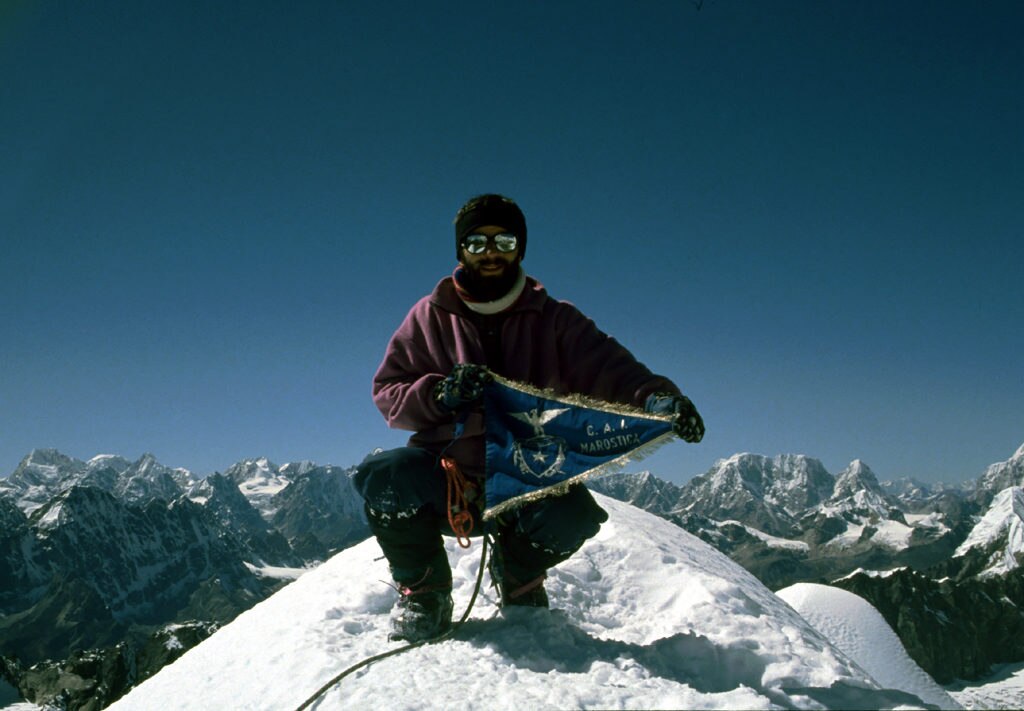 Vetta del Lobuje East. Foto Tarcisio Bellò