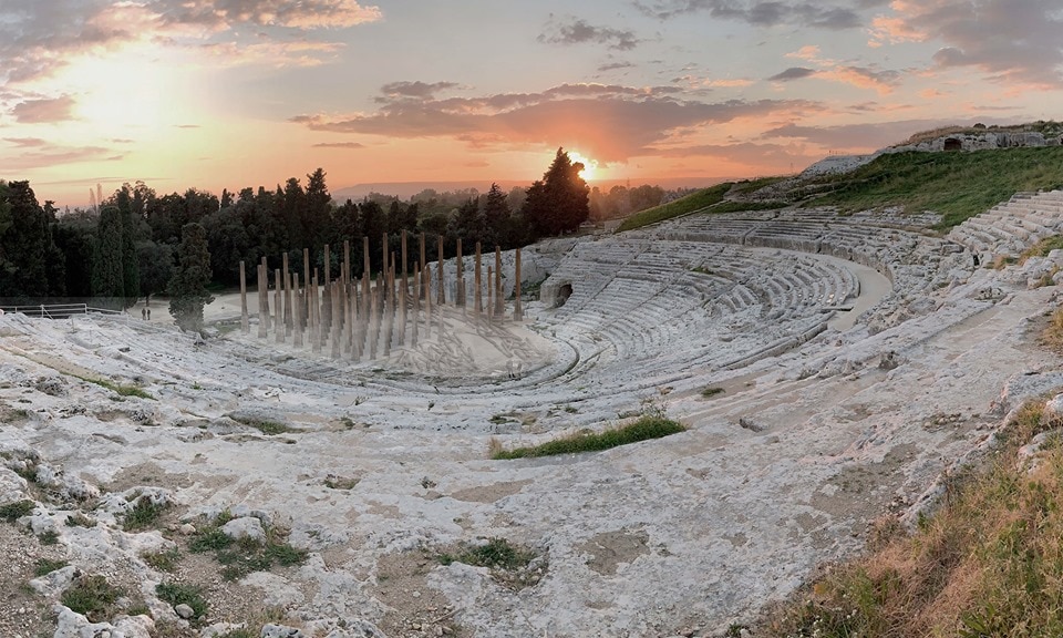 friuli venezia giulia, teatro greco, siracusa, stefano boeri, le troiane, euripide, rinascita, tempesta vaia