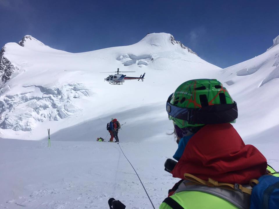 incidenti in montagna, monte rosa