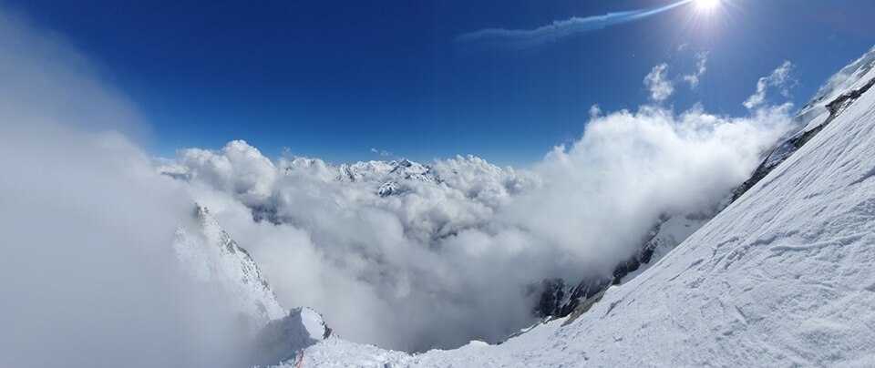 Panorama dal Langtang Lirung #BlackYakAnnapurnaExpedition2019 - Photo Courtesy @Adam Bielecki FB Page