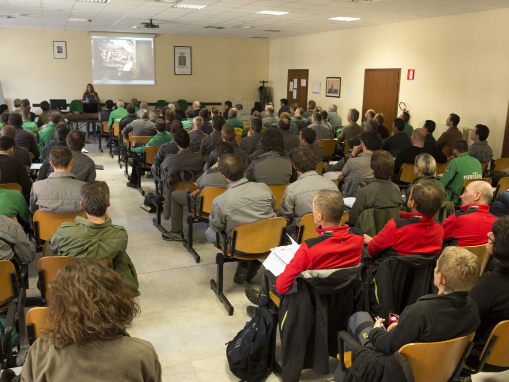 Formazione personale di vigilanza e tecnici. Foto EAM