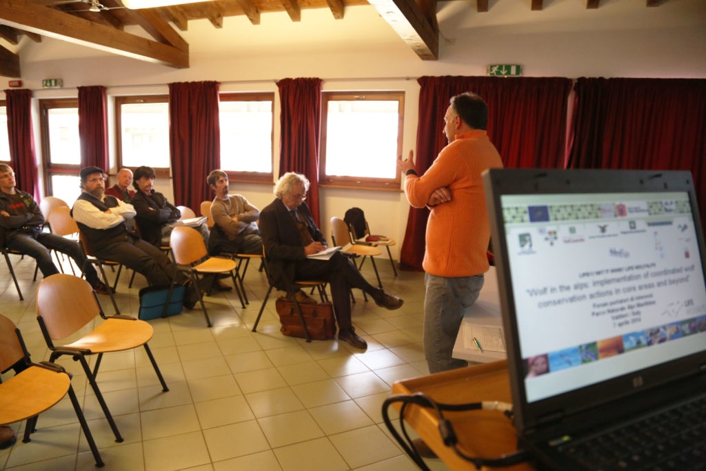 Incontri con portatori di interesse (allevatori, agricoltori). Foto G. Bernardi EAM