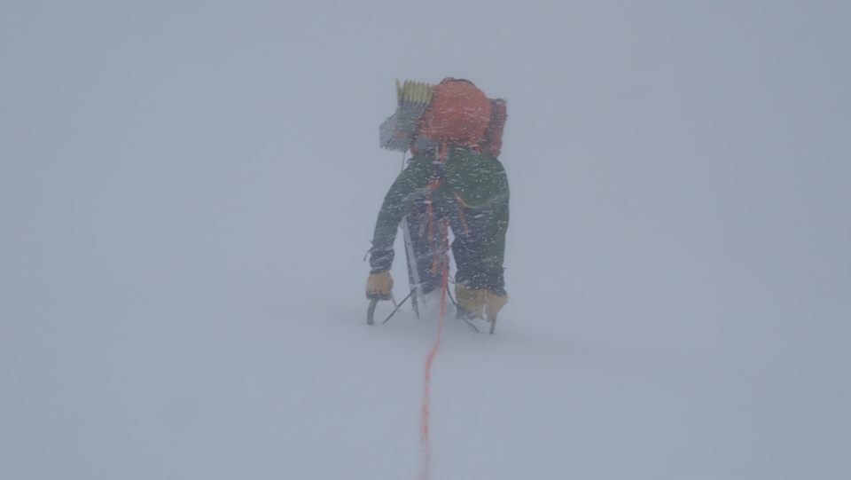 Poco prima di prendere la decisione di tornare indietro #BlackYakAnnapurnaExpedition2019 - Photo Courtesy @Adam Bielecki FB Page