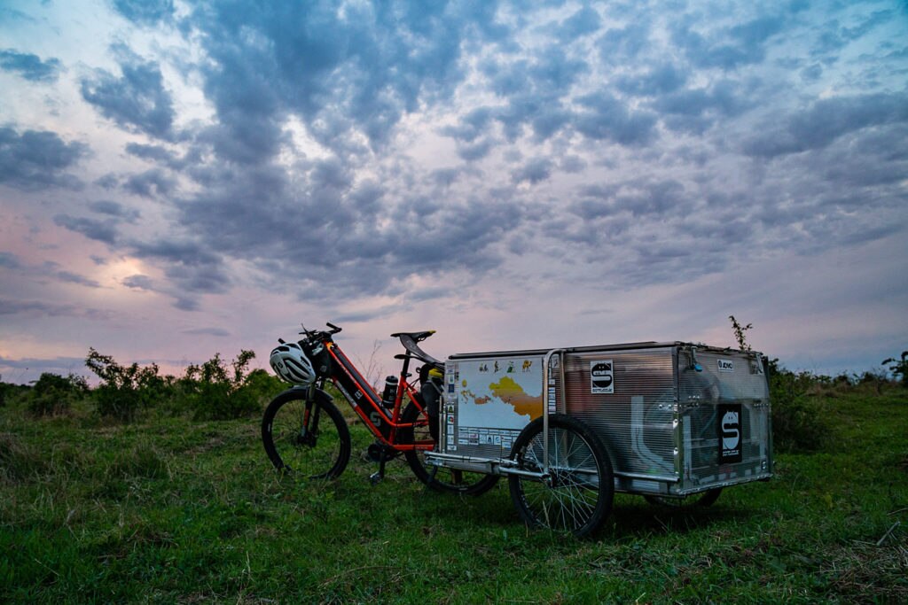 Sosta al tramonto in Bulgaria