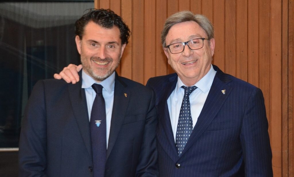 Antonio Montani e Vincenzo Torti dopo la rielezione. Foto CAI