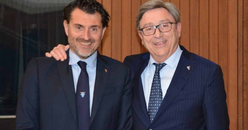 Antonio Montani e Vincenzo Torti dopo la rielezione. Foto CAI