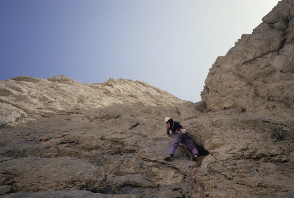 Tiziano sul Pizzo del Diavolo, foto Franchino Franceschi