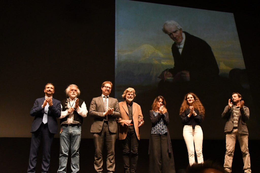 Trento, serata von Humboldt Thiery, Filippini, Pievani, Messner, Lisino, Benedikter, Bernardi