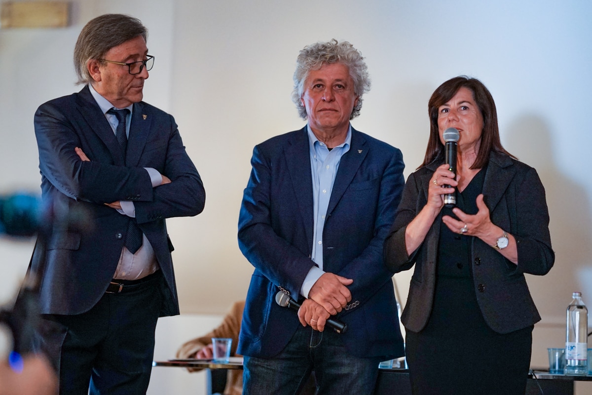 Vincenzo Torti, Mauro Leveghi, Anna Facchini