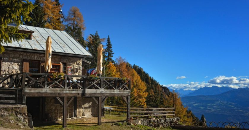 Il rifugio Oltradige al Roen