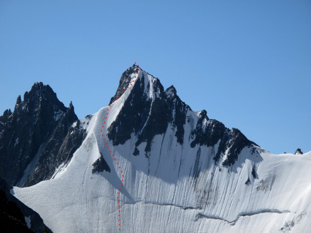 Cristina Castagna peak 5311 m. Foto Tarcisio Bellò