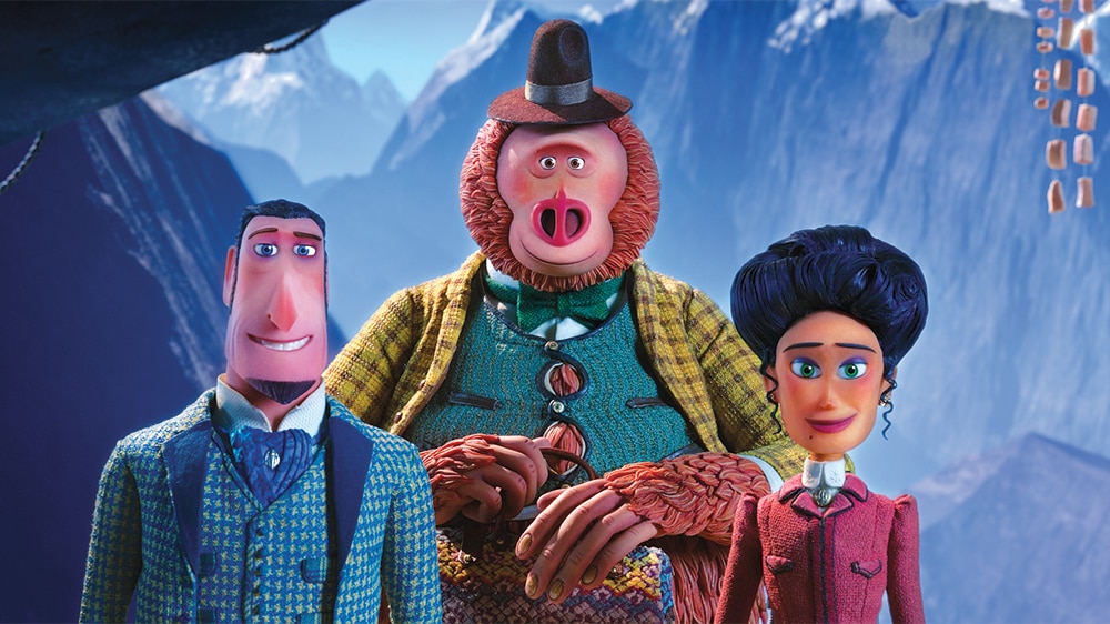 missing link, chris butler, film, animazione, stop motion, himalaya, shangri-la