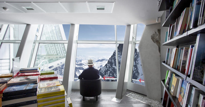 monte bianco, skyway, lafeltrinelli, libreria