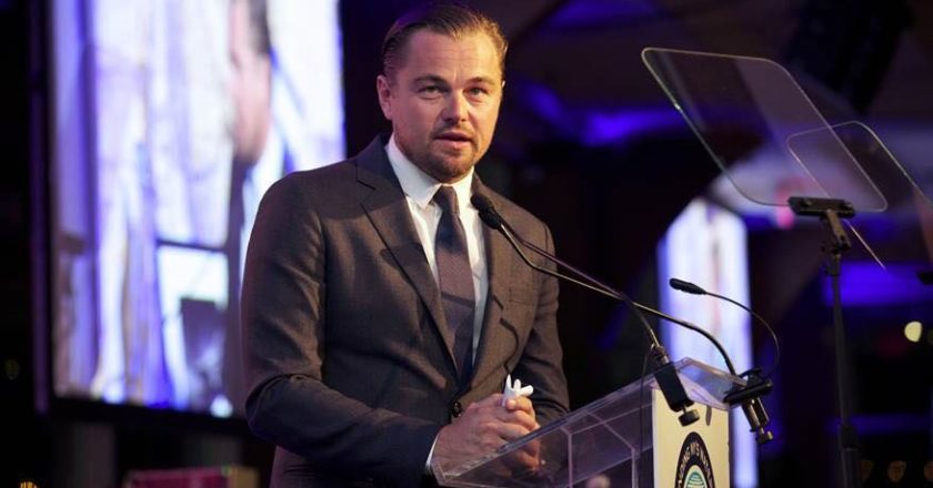 hollywood, leonardo di caprio, ice on fire, cambiamento climatico