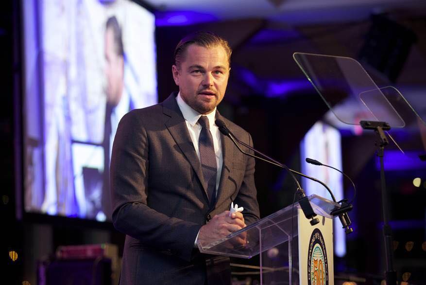 hollywood, leonardo di caprio, ice on fire, cambiamento climatico