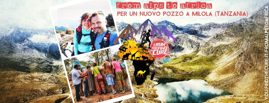 annadora sapia, michal rafinski, trail runner, run for find the cure, solidarietà, tanzania. GTA