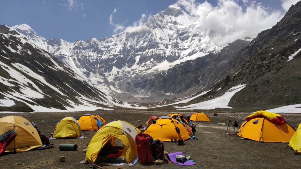 Campo base del Nanda Devi East - Foto Anindya Mukherjee
