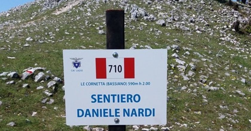 semprevisa, daniele nardi, sentiero 710, cai latina, vandalismo