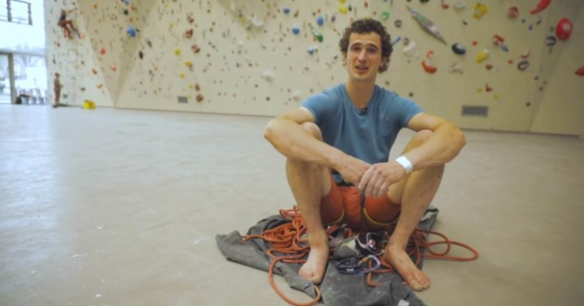 adam ondra, road to tokyo, training, boulder, lead