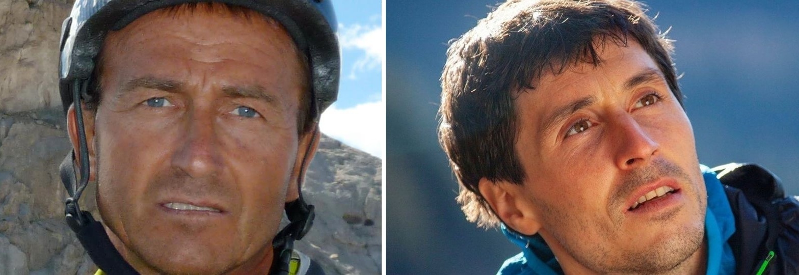 Maurizio Giordani e Matteo Della Bordella