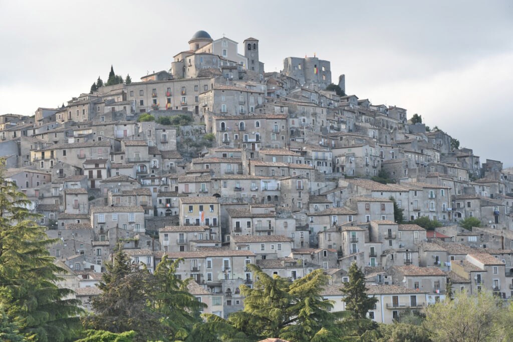 Morano Calabro, il borgo medievale, foto Stefano Ardito
