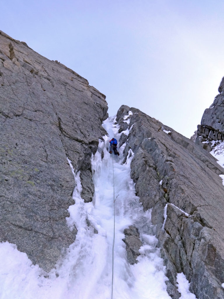 Primo tentativo con Olivier Colaye. Foto archivio Enrico Bonino