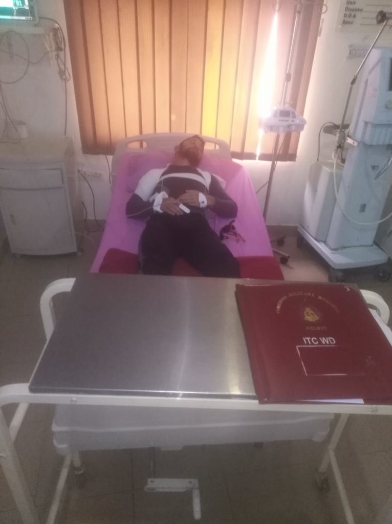 Il team in osservazione presso l