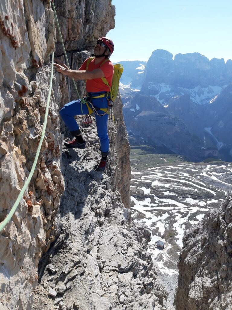 Sulla Cima Grande di Lavaredo